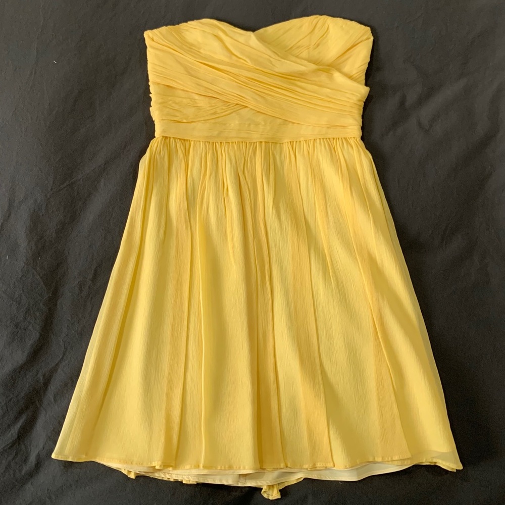 J. Crew Silk Bridesmaid Dress